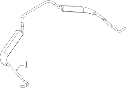 Control Bail Diagram and Parts List for SC500 (12AVP2C)(2022) Cub Cadet Lawn Mower